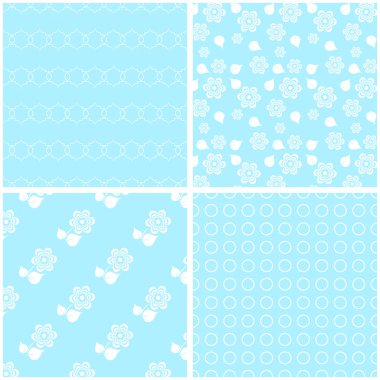 Retro farklı Dikişsiz desen. Doku için kullanılan, dolgu, web sayfasının arka plan deseni.