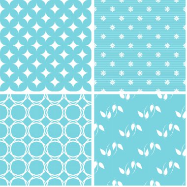 Retro farklı Dikişsiz desen. Doku için kullanılan, dolgu, web sayfasının arka plan deseni.