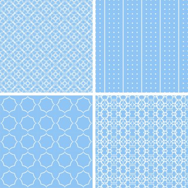 Sorunsuz kökenden koleksiyon mavi soluk tonları