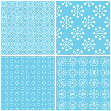 Nane farklı vektör Dikişsiz desen desen dolgularını, web sayfası arka planı için kullanılabilir.