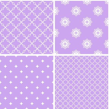 Şık farklı vektör Dikişsiz desen. Sevimli vektör arka plan.