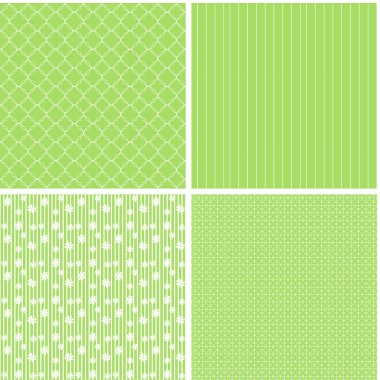 Pastel retro farklı vektör Dikişsiz desen. Vektör süsleri.