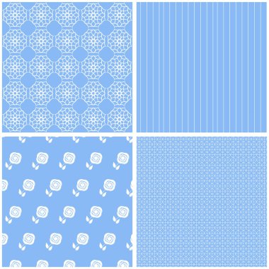 Kesintisiz renkli arka plan koleksiyonu. Antika arka plan belirleme.