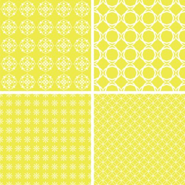 Büyüleyici farklı vektör Dikişsiz desen. Vektör set.