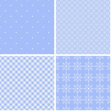 Şirin sorunsuz desen bebek arka plan seti