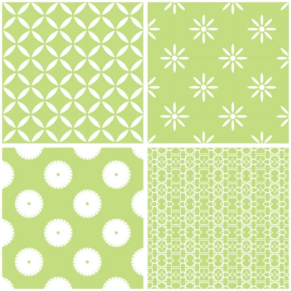 Vektör sorunsuz arka planlar kümesi. Kumaş ve dekor tasarımı.