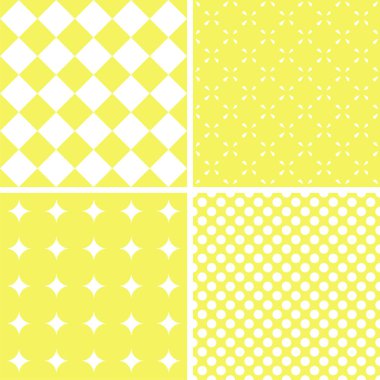 Nane farklı vektör Dikişsiz desen desen dolguları için kullanılabilir,