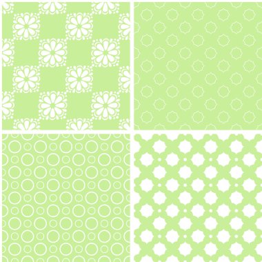 Nane farklı vektör Dikişsiz desen desen dolgularını, web sayfası arka planı için kullanılabilir.