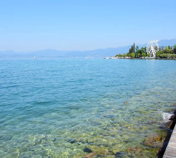 Gyönyörű Üdülőhely Bardolino Garda Tónál Olaszországban Európa — Stock Fotó