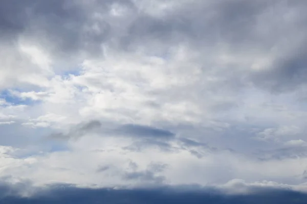 Bakgrund Mörka Regn Moln Himlen Efter Regnig Natt — Stockfoto