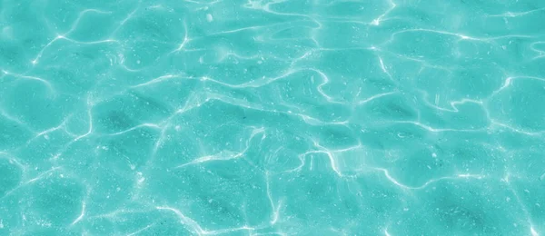 青い水と床 背景とテクスチャ — ストック写真