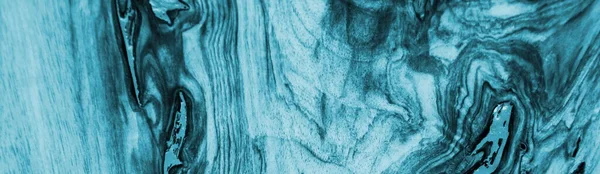 美しい木目 ターコイズとブルーの木製の背景 — ストック写真