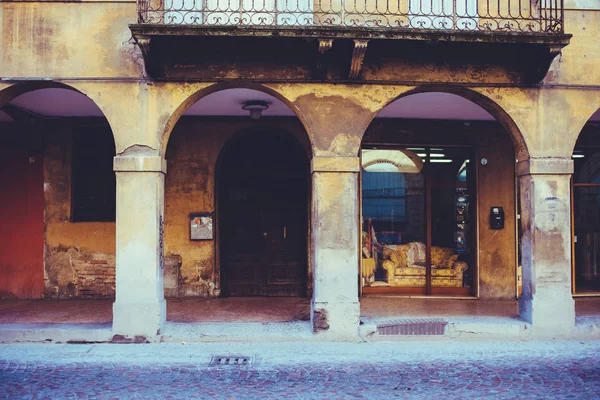 Arcada Bologna Italia — Fotografia de Stock