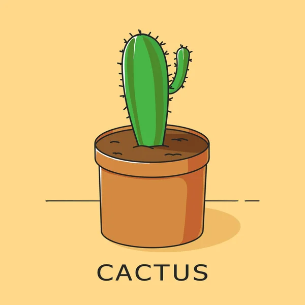 Cactus plante — Image vectorielle
