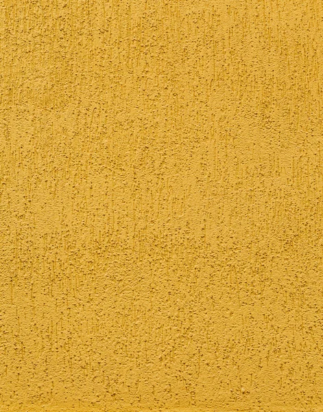 Muur Beschilderd Met Gele Vernis Stucwerk — Stockfoto