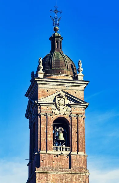 Monza dome church bell tower church in the city center