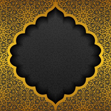 Geleneksel süsleme ile çiçek arka plan. Vektör çizim