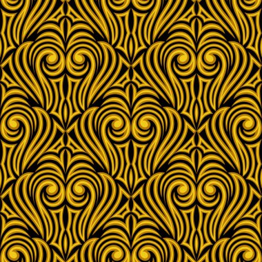 Vintage sorunsuz çiçek desenli. vektör çizim