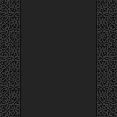 Geleneksel süsleme ile arka plan. Vektör çizim