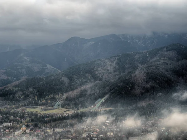 Vista Del Salto Esquí Zakopane — Foto de Stock