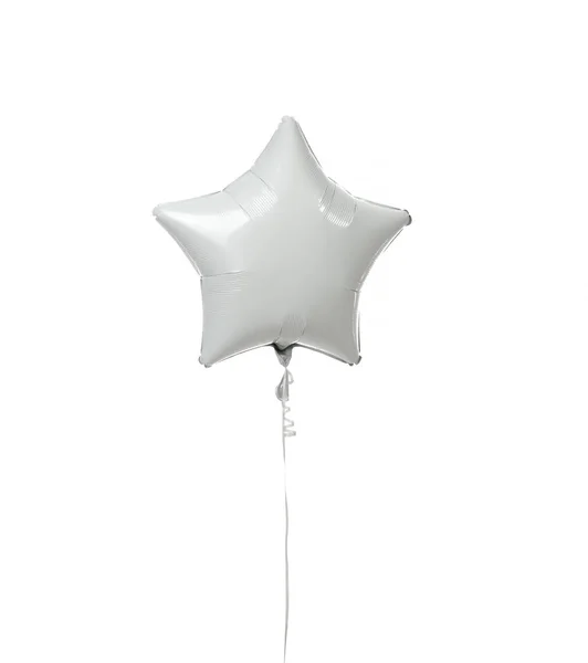 Único grande objeto de balão estrela de ouro para festa de aniversário — Fotografia de Stock