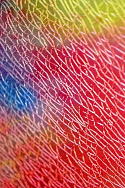 Şeffaf kırık cam güzel doku fotoğraflandı