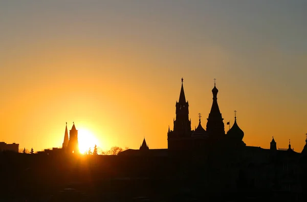 Férias de Ano Novo em Moscou em quadrado vermelho — Fotografia de Stock