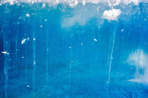 Структура Льда Замерзшая Вода — стоковое фото