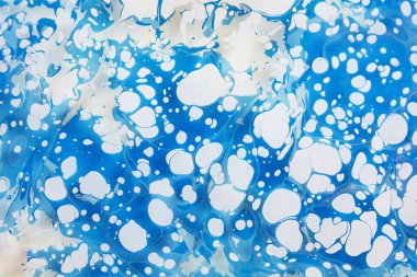 Soyut, güzel ve çok renkli desen modern resim. Su ile akrilik Ebru boyama Doğu tarzı swirls Ebru ile boyar. Şık renk kombinasyonu, hakiki lüks  