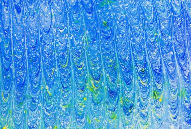 Soyut güzel mavi mermer desen. Su ile akrilik Ebru boyama Doğu tarzı swirls boyar. Renk, doğal lüks şık bir karışımı.  