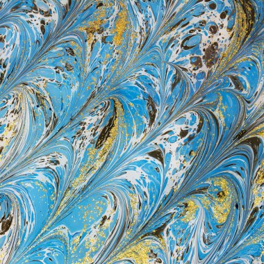 Renkli mürekkep ile soyut güzel mramirovanie. Su ile akrilik Ebru boyama Doğu tarzı swirls Ebru boyar. Doğal lüks şık bir karışımı 