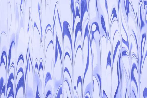 Красивая Абстрактная Техника Рисования Эбру Турецкий Стиль Живописи Эбру Воде — стоковое фото