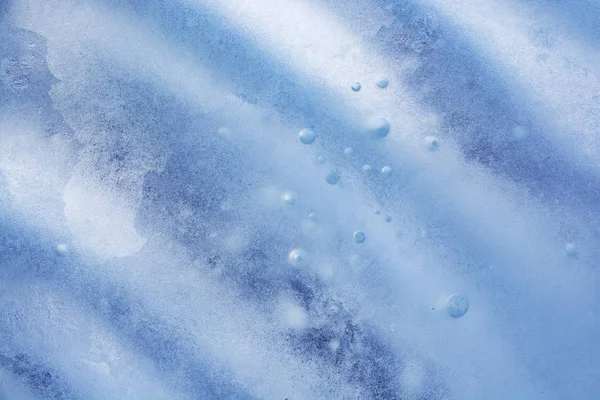 冰的质地 冰冻的水冬季背景 — 图库照片