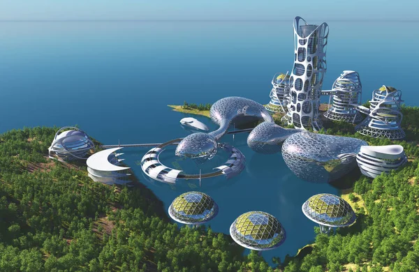 33d sahil şeridindeki Gelecek Şehir