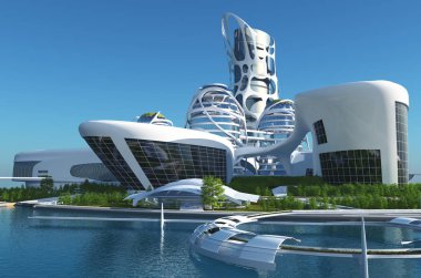 33d sahil şeridindeki Gelecek Şehir