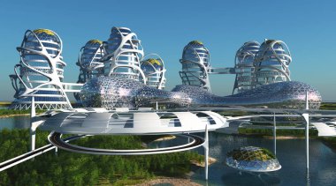 33d sahil şeridindeki Gelecek Şehir