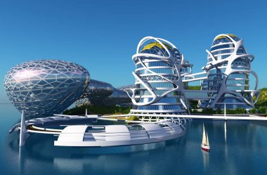 33d sahil şeridindeki Gelecek Şehir