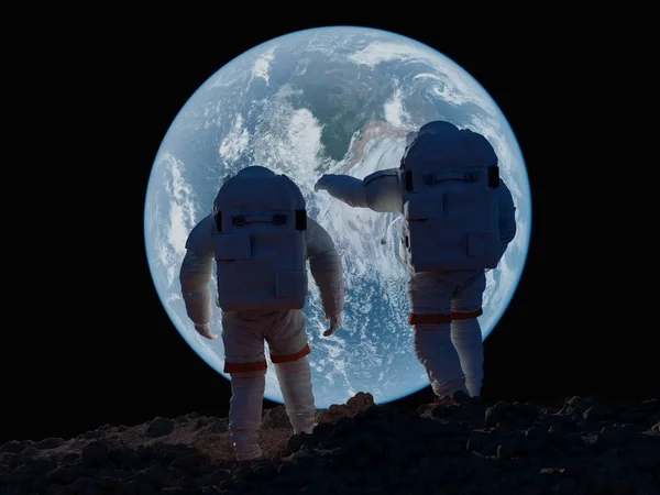 Gruppo di astronauti — Foto Stock