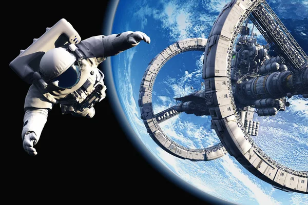 The astronaut — Stock Photo, Image