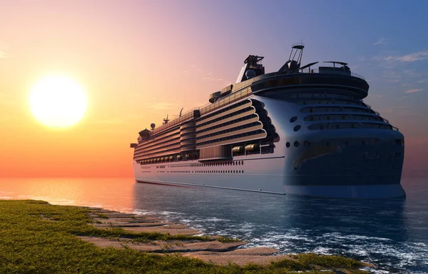 A modern liner — Stock Photo, Image