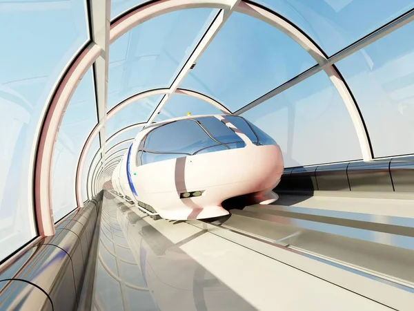 Demiryolunda Yeni Teknolojiler Boyutlu Görüntüleme — Stok fotoğraf
