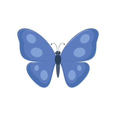 Mavi kelebek simgesi