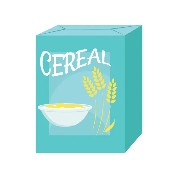 Ícone de caixa de cereal —  Vetores de Stock