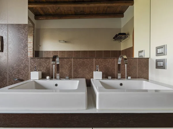 Interior view of modern bathroom — Stock Photo, Image