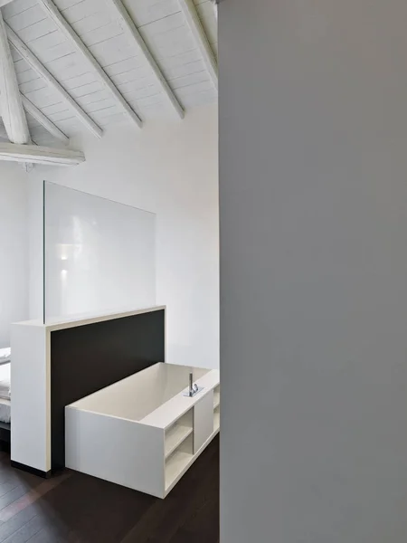 モダンなバスルームのインテリアショット — ストック写真