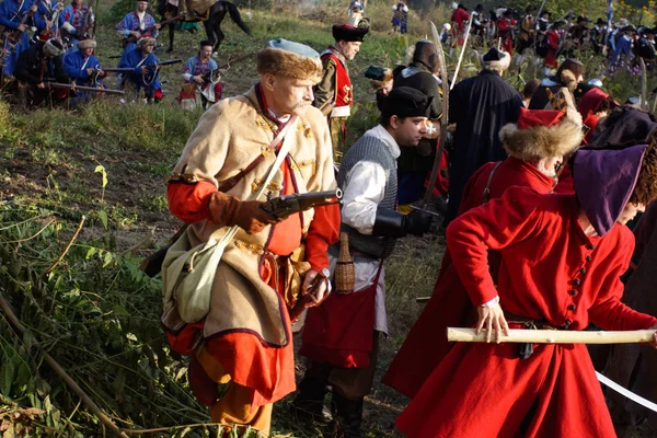 Kamyanets Podilsky Ucrania Octubre 2009 Los Miembros Del Club Historia — Foto de Stock