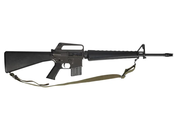 Rifle M16 Com Rodada Revista Guerra Vietnã — Fotografia de Stock