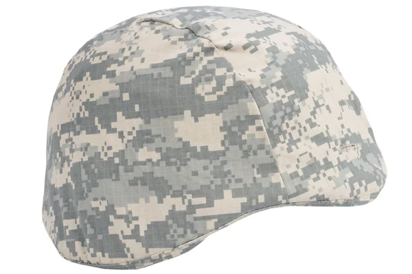 私たちの軍隊のケブラーのヘルメットは 白で隔離 — ストック写真
