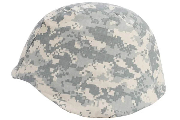 私たちの軍隊のケブラーのヘルメットは 白で隔離 — ストック写真