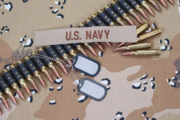 美国海军伪装统一背景的概念 — 图库照片